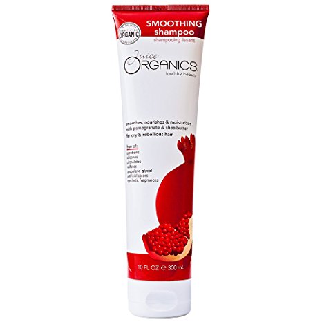 Juice Organics Smoothing Shampoo, Pomegranate, 10 fl. oz.