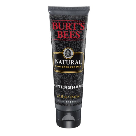 Burt's Bees Natural Skin Care for Men Aftershave, 2.5 Fluid Ounces (Pack of 3)