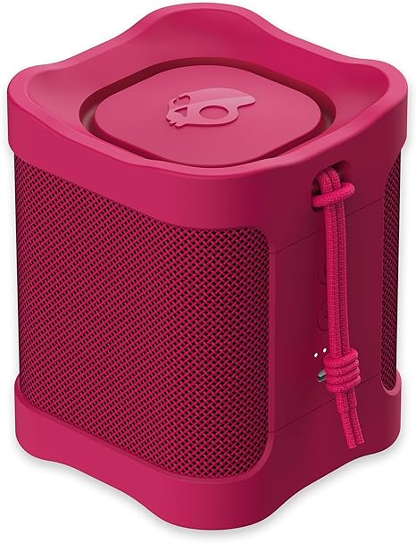 Skullcandy Terrain Mini Wireless Bluetooth Speaker - IPX7 Waterproof Portable Speaker with Dual Custom Passive Radiators, 14 Hour Battery, Nylon Wrist Wrap, & True Wireless Stereo