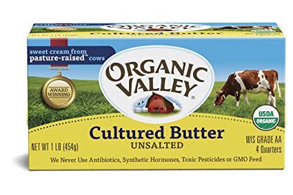 Organic Valley, Organic Cultured Unsalted Butter - 16 oz