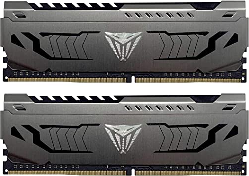 Patriot Viper Steel DDR4 16GB (2 x 8GB) 4000MHz CL 16-16-16-36 UDIMM Low-Latency Gaming Memory Kits - PVS416G400C6K