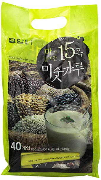 [HEALTH TEA] Korea Food 15 Grains Powder Made of Mixed Grains Tea 20g x 40T 마가 들어간 15곡 미숫가루