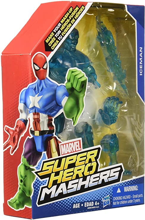 Marvel Super Hero Mashers Iceman Figure, 6-Inch