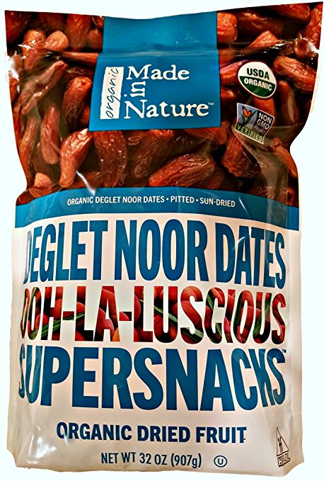 Made in Nature Organic Sun-Dried Deglet Noor Dates (32 Oz)