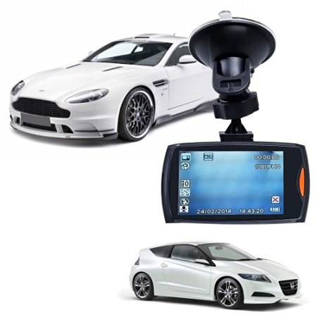 APG Full HD 1080P 2.7" LCD Car DVR Dash Camera Crash Cam Recorder Support G-sensor Night Vision HDMI