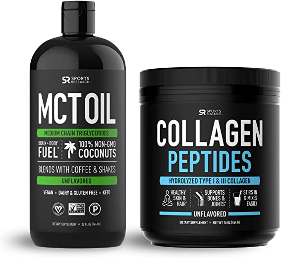 Collagen Peptides   Coconut MCT Oil Bundle