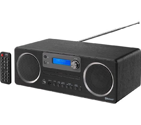 JVC RD-D70 All-In-One Hi-Fi with Bluetooth, USB, DAB/FM Radio, CD Player and Aux-in Socket