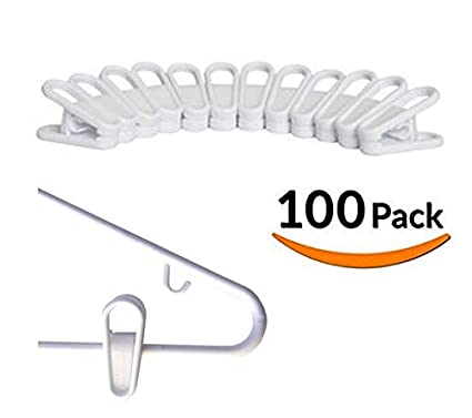 NAHANCO CLIP100 Tubular Hanger Clip (Pack of 100)