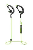 Basstyle TB-1133 Hot Selling Sports Wireless Headphone Headset with Earhook 25g 550mm Green - Best for Running Jogging Walking Workout and Gym