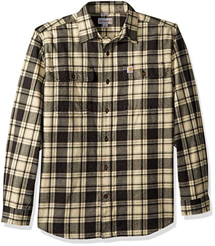 Carhartt Men's Hubbard Plaid Flannel Shirt