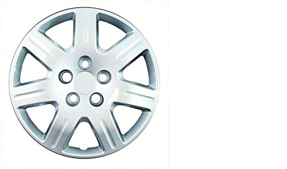 2006-2011 Honda Civic Silver 16" Silver Bolt On Hubcaps (Set of 4)