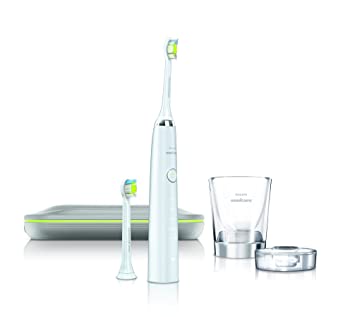 Philips Sonicare DiamondClean rechargeable electric toothbrush, White Edition, HX9332