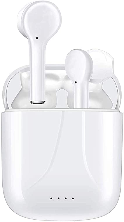 Wireless Bluetooth Earbuds,Built-in Microphone and Charging Box,Noise Reduction,Waterproof in-Ear Headphone,Suitable for iPhone/Sumsung/Airpods/Huawei