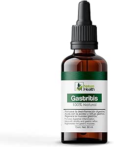 Gotas Gastritis Apoyo digestivo para la acidez estomacal, reflujo Acido e indigestión (2.0 fl oz) (1)