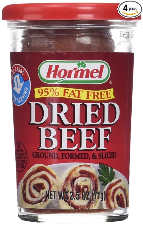Hormel Beef Dried Sliced, 2.5 Ounce (Pack Of 4)