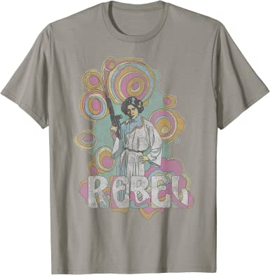 Star Wars Princess Leia Retro Rebel T-Shirt