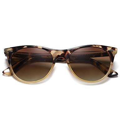 SOJOS Classic Retro Vintage Polarized Sunglasses with Rivets UV400 Lens CELEB SJ2076