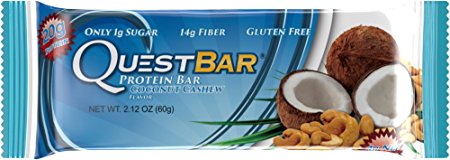 Quest Nutrition Protein Bars - Coconut Cashew - 2.12 oz - 12 ct