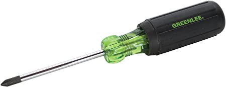 Greenlee 0153-33C Screwdriver, Heavy Duty Phillips #2 x 4"