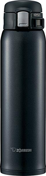 Zojirushi Stainless Steel Non Stick Vacuum Insulated Travel Mug, 600 ml, Black