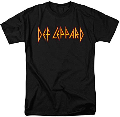Def Leppard Logo Officially Licensed T-Shirt & Stickers