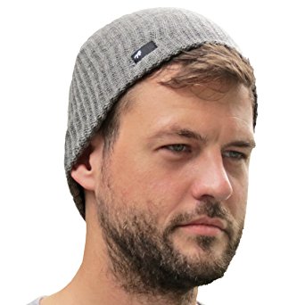 Grace Folly Daily Beanie Hat Skull Cap for Men or Women with Bonus Keychain (Many Colors)
