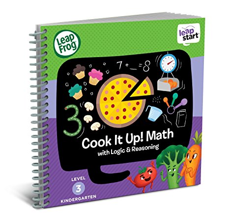 LeapFrog LeapStart Kindergarten Activity Book: Cook It Up! Math and Logic & Reasoning