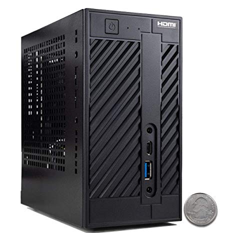 CUK AsRock DeskMini A300W Mini Desktop PC (AMD Ryzen 5 3400G   Radeon RX Vega 11, 32GB 2666MHz DDR4 RAM, 1TB NVMe SSD, No OS) Tiny Small Form Factor Computer