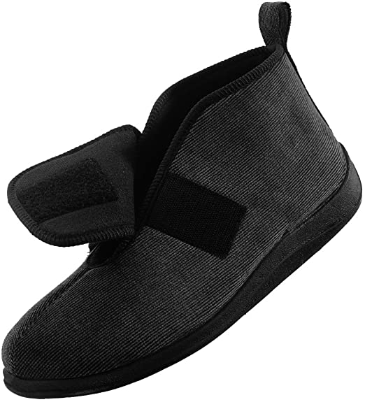 Comfortrite Wide Slippers for Men Extra Wide Extra Deep Fit
