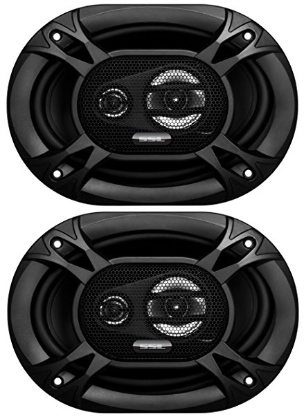 Sound Storm EX369 300 Watt (Per Pair), 6 x 9 Inch, Full Range, 3 Way Car Speakers (Sold in Pairs)