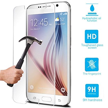 NWNK13® Samsung Galaxy S7 Series Smart Shock Proof Tempered Glass Mobile Screen Display Protector Film (Samsung Galaxy S7)
