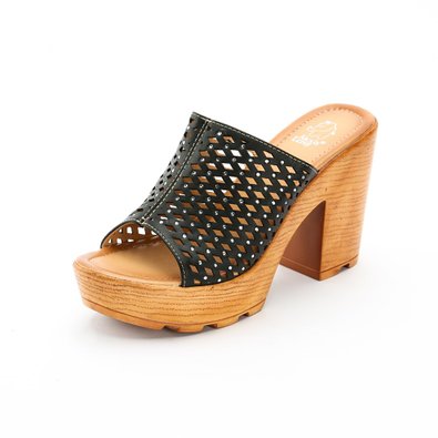 Alexis Leroy Spring Summer Women's Wedge Design Fashion Sandal Shoes