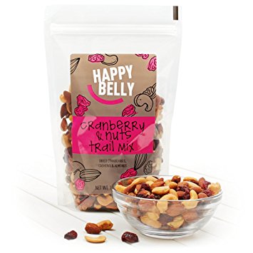 Happy Belly Cranberry & Nuts Trail Mix, 16 Ounce