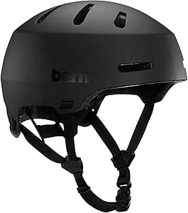 Bern Macon 2.0 Adult Multisport Helmet for Bike, Skateboard, Scooter