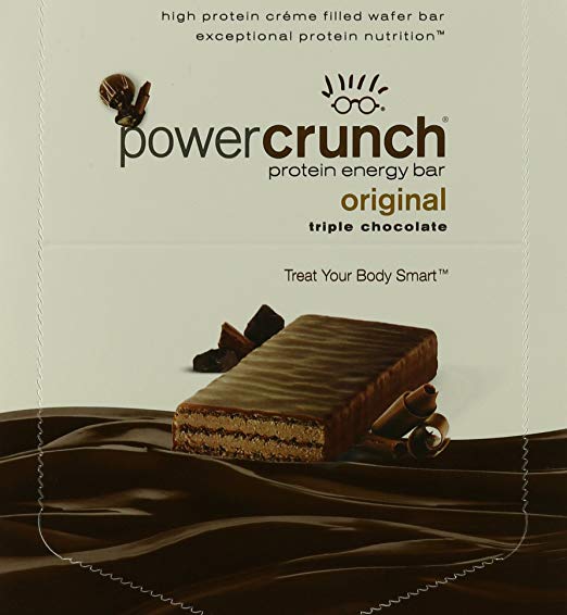 Power Crunch Triple Chocolate, 1.4-Ounce Bar, 12 Count