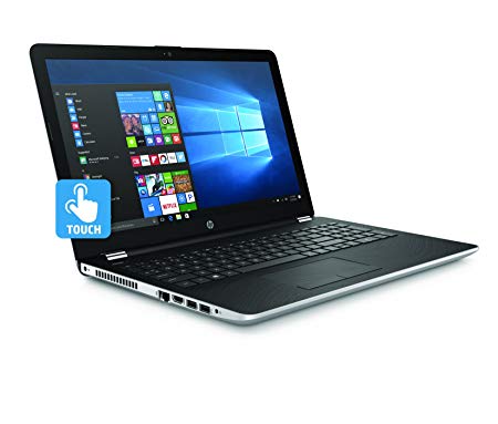 Newest HP 15.6-inch HD Touchscreen Display Laptop PC, Intel Dual Core i5-7200U 2.5GHz Processor, 8GB DDR4 SDRAM, 1TB HDD, Bluetooth, HDMI, 802.11ac WiFi, DVD  /- RW, Windows 10-Natural Silver