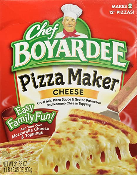 Chef Boyardee Pizza Kit, Cheese, 1 kit [31.85 oz (1 lb 15.85 oz) 902 g]
