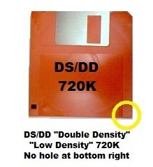 50 Double Density DS/DD MF2-DD Floppy Disks. 3.5 inch Diskettes. Formatted @ 720K