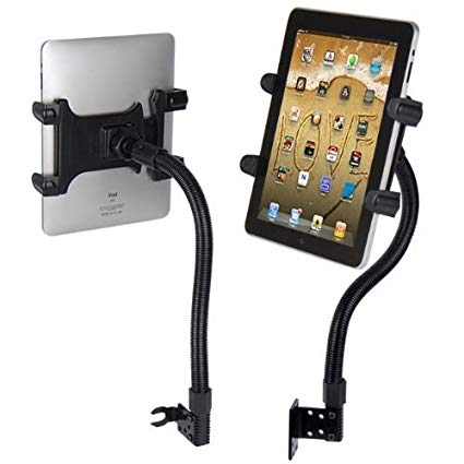 Digitl Robust 360 Degree Adjustable Seat Bolt Car Mount Vehicle Hands-Free Tablet Holder for Microsoft Surface 2 / Surface 3 and Surface 4 (use with skin or hard case protector)