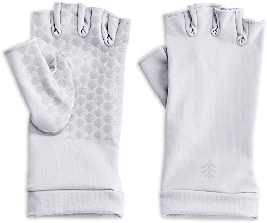 Coolibar UPF 50  Unisex Fingerless Sun Gloves - Sun Protective