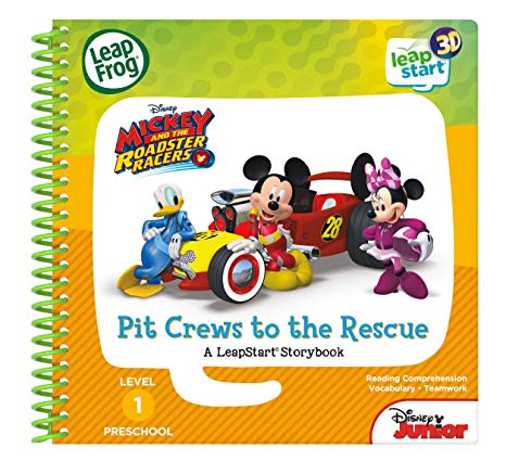 LeapFrog LeapStart 3D Mickey and the Roadster Racers Book