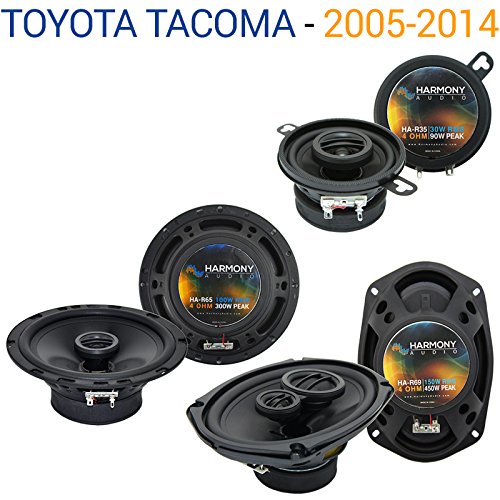 Fits Toyota Tacoma 2005-2014 Factory Speaker Replacement Harmony Upgrade Package New