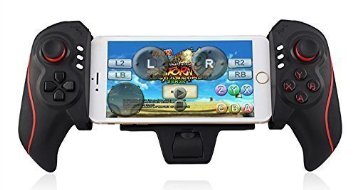 PYRUS Telescopic Wireless Bluetooth Game Controller Gamepad Joystick for Samsung iPhone iPod iPad Android Phone Tablet PC