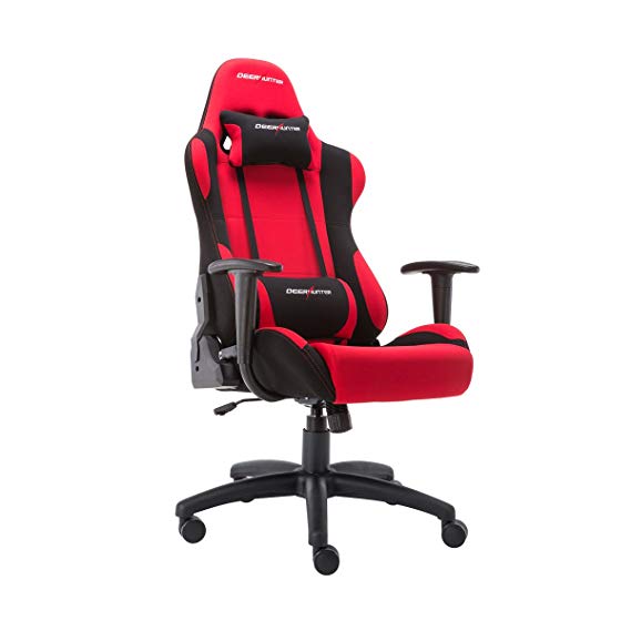 Deerhunter Gaming Chair Swivel Leather Office Chair Mesh Fabric Racing Sport Ergonomic High Back Computer Desk Chair Headrest Lumbar Support