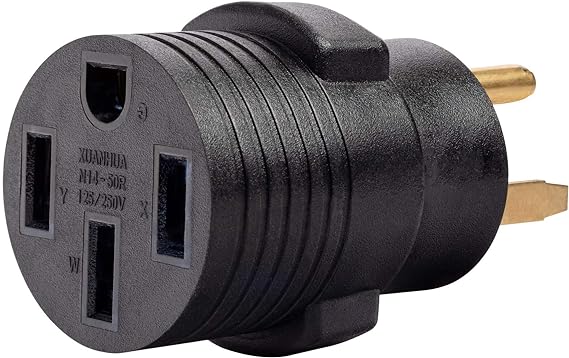 Westinghouse Outdoor Power Equipment 501138A Generator Plug Adapter, 6-50P to 14-50R