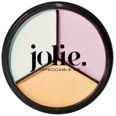 Jolie Cosmetics Pro Palette Correct & Conceal Concealer Neutralizer Wheel