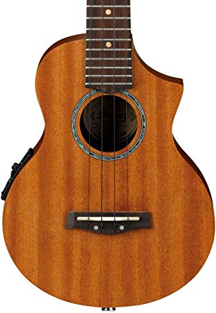 Ibanez, 4-String Ukulele, Right Handed, Open Pore Natural (UEW5E)