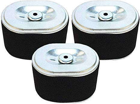 SaferCCTV Replacement 17210-ZE1-517 Air Filter for Honda Gx140 Gx160 Gx200 5.5hp 6.hp Small Engines, Raven 212cc 24in Front-Tine Tiller, 3 Pack