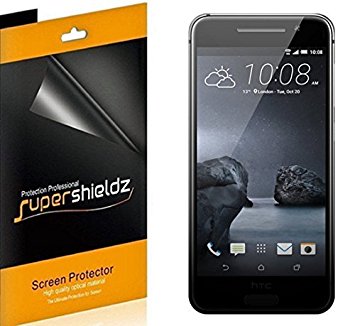 [6-Pack] Supershieldz- Anti-Bubble High Definition Clear Screen Protector For HTC One A9 -Lifetime Replacements Warranty - Retail Packaging