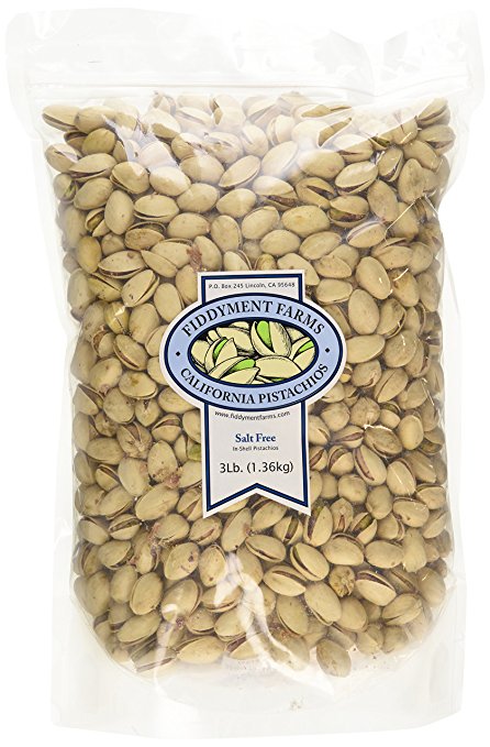 3lb Unsalted In-shell Pistachios